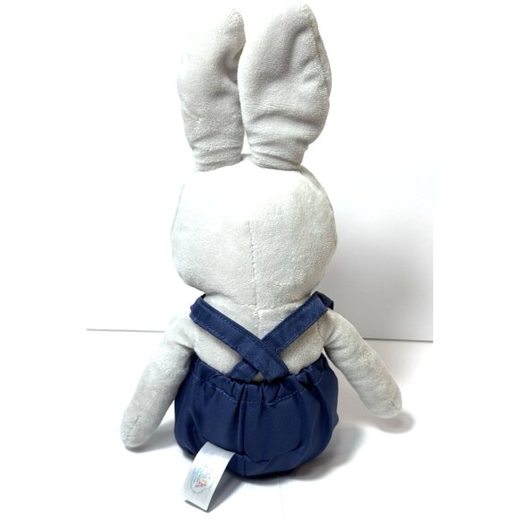 Spark Create Imagine Rabbit & Lamb Plush Rattle Bowtie Gray Blue Lot of 2 - Picture 5 of 14